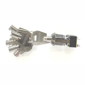 Cerradura tubular eléctrica 2 circuitos 6 llaves REF: CER-2CT/6