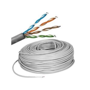 Cable para Redes de Datos, 5 pares trenzados, PVC gris REF: CBL-UTP1